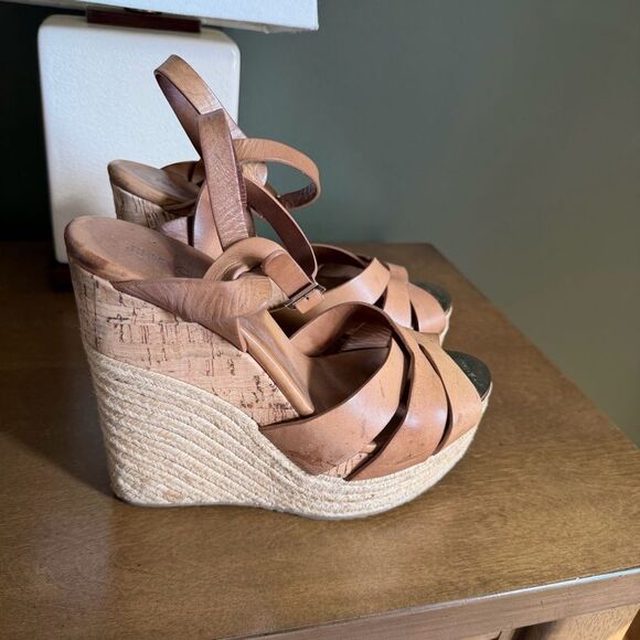 Jimmy Choo Pallet Espadrille Wedges Size 39.5 | 9.5 - Picture 6 of 9